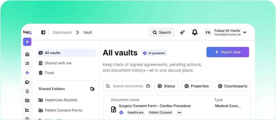 Vendor & Partner Agreements