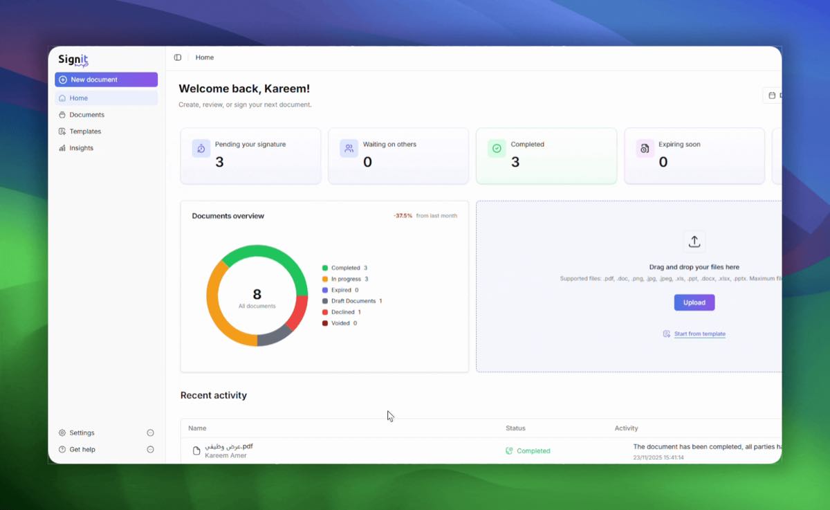 Open Organization settings → Org. white labeling